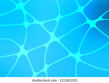 Light BLUE vector natural elegant template. A completely new color illustration in doodle style. Brand-new design for your business.