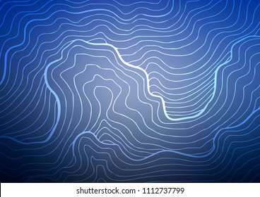 Light BLUE vector natural elegant template. Creative illustration in blurred style with doodles and Zen tangles. The doodle design can be used for your web site.