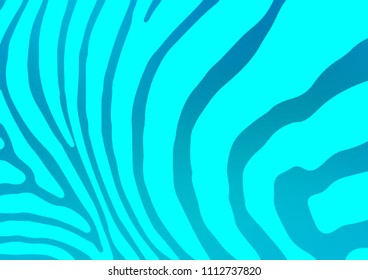 Light BLUE vector natural elegant template. Shining colored illustration with doodles in Zen tangle style. The doodle design can be used for your web site.