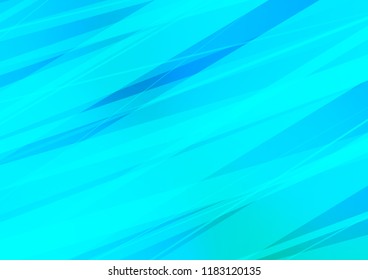 Light BLUE vector natural elegant texture. Geometric doodle illustration in Origami style with gradient. Brand new design for your business.