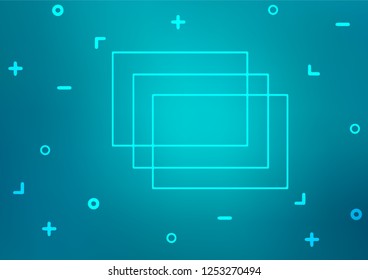 Light BLUE vector natural elegant texture. Creative illustration in blurred style with doodles and Zen tangles. The pattern can be used for coloring books and pages for kids.
