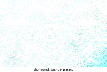 Light BLUE vector natural elegant background. A vague abstract illustration with roses in doodles style. The template can be used as a background for cell phones.