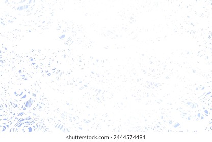 Light BLUE vector natural elegant artwork. Brand-new colored illustration in blurry style with roses. Hand painted design for web, leaflet, textile.