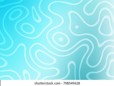 Light BLUE vector natural elegant template. Modern geometrical abstract illustration with doodles. The textured pattern can be used for website.