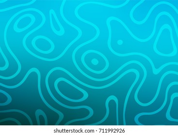 Light BLUE vector natural elegant template. Blurred decorative design in Indian style with lines. The textured pattern can be used for website.