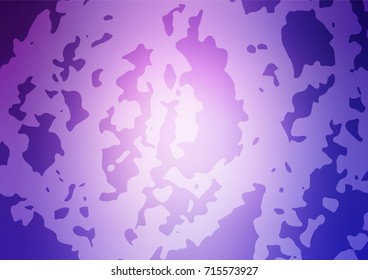 Light BLUE vector natural elegant pattern. Blurred decorative design in Indian style with lines drown by child. A completely new design for your business.