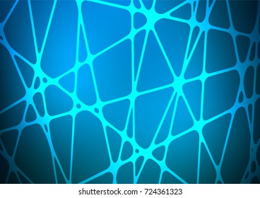 Light BLUE vector natural elegant background. Ethnic elegant natural pattern with gradient. Hand painted design for web, wrapping, wallpaper.
