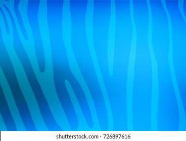Light BLUE vector natural elegant background. An elegant bright illustration with lines in Natural style. The best blurred design for your business.