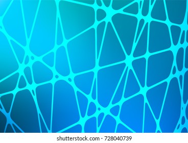 Light BLUE vector natural elegant texture. Doodles on blurred abstract background with gradient. The pattern can be used for heads of websites and designs.