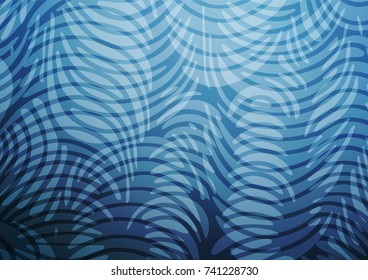 Light BLUE vector natural elegant texture. An elegant bright illustration with lines in Natural style. A new texture for your design.