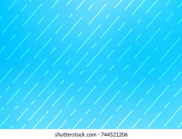 Light BLUE vector natural elegant template. A completely new color illustration in doodle style. A completely new template for your business design.