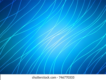 Light BLUE vector natural elegant background. Creative illustration in blurred style with doodles. Brand-new design for your business.