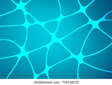 Light BLUE vector natural elegant pattern. Sketchy hand drawn doodles on blurred background. Hand painted design for web, wrapping, wallpaper.