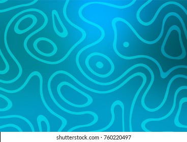 Light BLUE vector natural elegant background. Brand-new colored illustration in blurry style with doodles. Brand-new style for your business design.