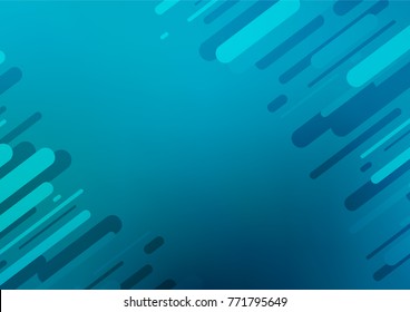Light BLUE vector natural elegant texture. Brand-new colored illustration in blurry style with doodles. The elegant pattern can be used as a part of a brand book.
