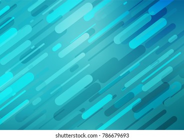 Light BLUE vector natural elegant template. Modern geometrical abstract illustration with doodles. The textured pattern can be used for website.