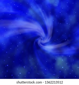 Light BLUE vector pattern with abstract stars. Blur decorative design in simple style with stars. Pattern for new year ad, booklets.