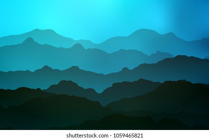 Light BLUE vector pattern with bent lines. A vague circumflex abstract illustration with gradient. Pattern for your business design.