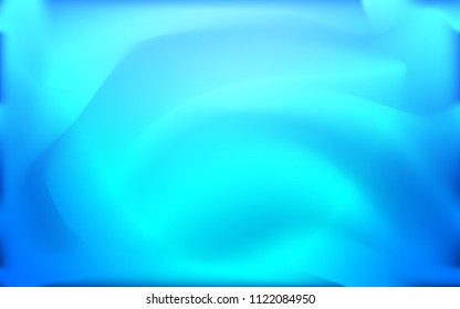 Light BLUE vector pattern with bent lines. A completely new color illustration in marble style. Marble design for your web site.