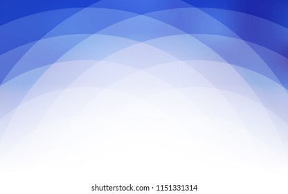 Light BLUE vector pattern with bent ribbons. Geometric illustration in marble style with gradient.  Marble design for your web site.