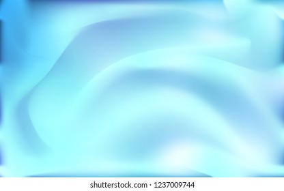 Light BLUE vector pattern with bent lines. An elegant bright illustration with gradient. Marble design for your web site.