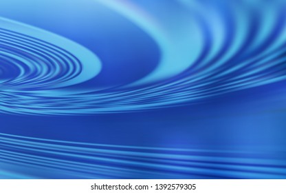 Light BLUE vector pattern with bent lines. An elegant bright illustration with gradient. A completely new template for your design.