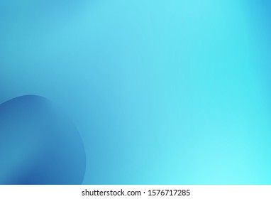 Light BLUE vector pattern with bent lines. Colorful abstract illustration with gradient lines. Pattern for your business design.