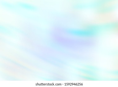Light BLUE vector pattern with bent lines. Brand new colorful illustration in simple style. Pattern for your business design.
