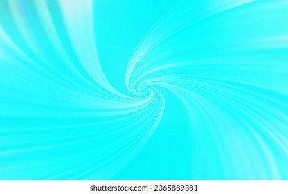 Light BLUE vector pattern with bent lines. A sample with colorful lines, shapes. Elegant pattern for a brand book.