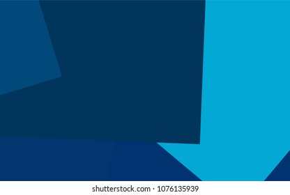 Light BLUE vector pattern. Brand-new rectangular template. Shining geometric sample. Repeating theme with rectangular shapes. Texture for your design.