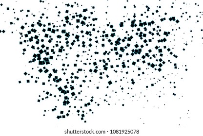 Light BLUE vector pattern. Brand-new rectangular template. Shining geometric sample. Repeating theme with rectangular shapes. Texture for your design.