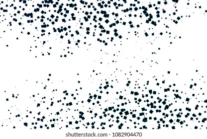 Light BLUE vector pattern. Brand-new rectangular template. Shining geometric sample. Repeating theme with rectangular shapes. Texture for your design.