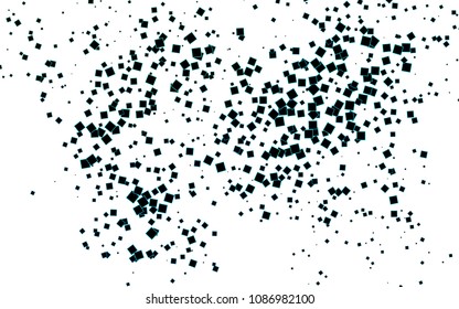 Light BLUE vector pattern. Brand-new rectangular template. Shining geometric sample. Repeating theme with rectangular shapes. Texture for your design.