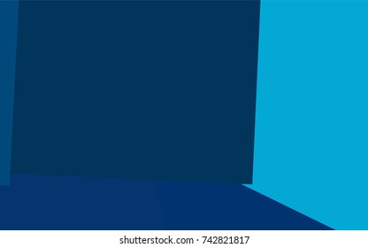 Light BLUE vector pattern. Brand-new rectangular template. Shining geometric sample. Repeating theme with rectangular shapes. Texture for your design.