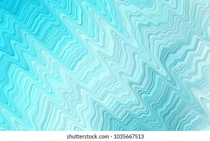 Light BLUE vector pattern with bubble shapes. Geometric illustration in marble style with gradient.  A completely new marble design for your business.