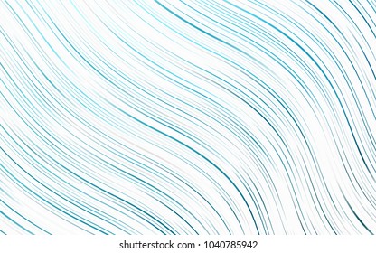 Light BLUE vector pattern with bubble shapes. Creative geometric illustration in marble style with gradient. Marble design for your web site.