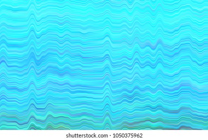 Light BLUE vector pattern with bubble shapes. Creative illustration in halftone marble style with gradient. Marble style for your business design.