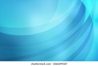 Light BLUE vector pattern with bubble shapes. A sample with blurred bubble shapes. Marble style for your business design.