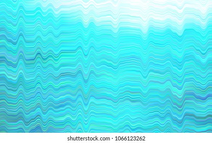 Light BLUE vector pattern with bubble shapes. Creative geometric illustration in marble style with gradient. Marble style for your business design.