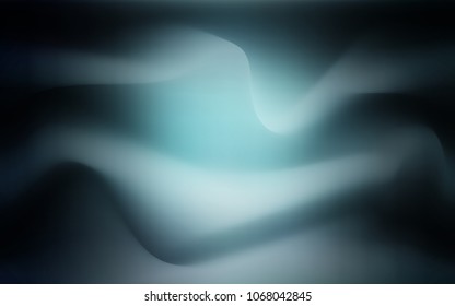 Light BLUE vector pattern with bubble shapes. A sample with blurred bubble shapes. The template for cell phone backgrounds.