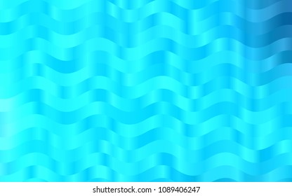 Light BLUE vector pattern with bubble shapes. Shining crooked illustration in marble style. The elegant pattern for brand book.