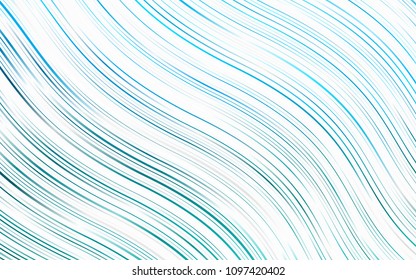 Light BLUE vector pattern with bubble shapes. A completely new color illustration in marble style. A new texture for your  ad, booklets, leaflets.