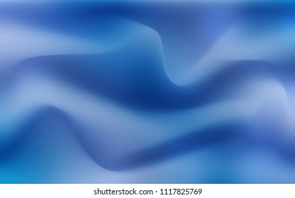 Light BLUE vector pattern with bubble shapes. A sample with blurred bubble shapes. Marble design for your web site.