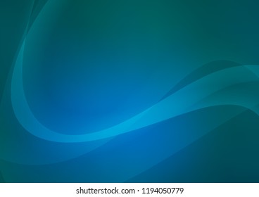 Light BLUE vector pattern with bubble shapes. Brand new colored illustration in marble style with gradient. Marble style for your business design.