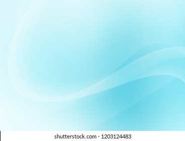 Light BLUE vector pattern with bubble shapes. An elegant bright illustration with gradient. The best blurred design for your business.
