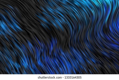 Light BLUE vector pattern with bubble shapes. Geometric illustration in marble style with gradient.  Textured wave pattern for backgrounds.