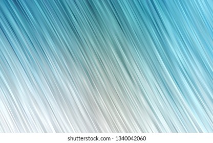 Light BLUE vector pattern with bubble shapes. Glitter abstract illustration with wry lines. The template for cell phone backgrounds.