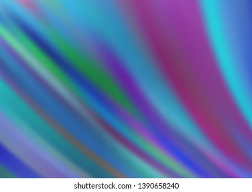 Light BLUE vector pattern with bubble shapes. Shining crooked illustration in marble style. Textured wave pattern for backgrounds.