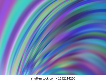 Light BLUE vector pattern with bubble shapes. Colorful abstract illustration with gradient lines. The elegant pattern for brand book.