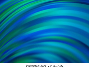 Light BLUE vector pattern with bubble shapes. Geometric illustration in marble style with gradient.  A completely new template for your business design.